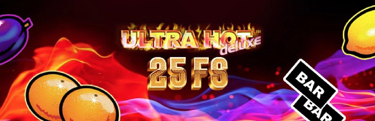 Бонус 25FS для Ultra Hot Deluxe в Goxbet Casino