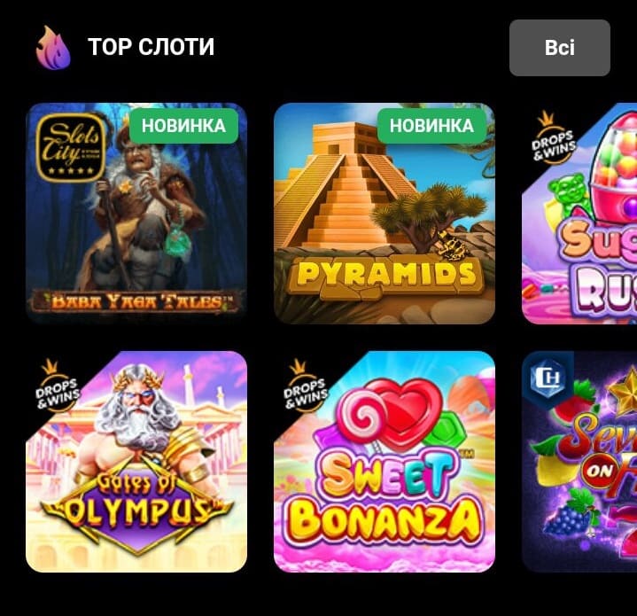 топ слоты в мобильной версии зеркала Slots City 